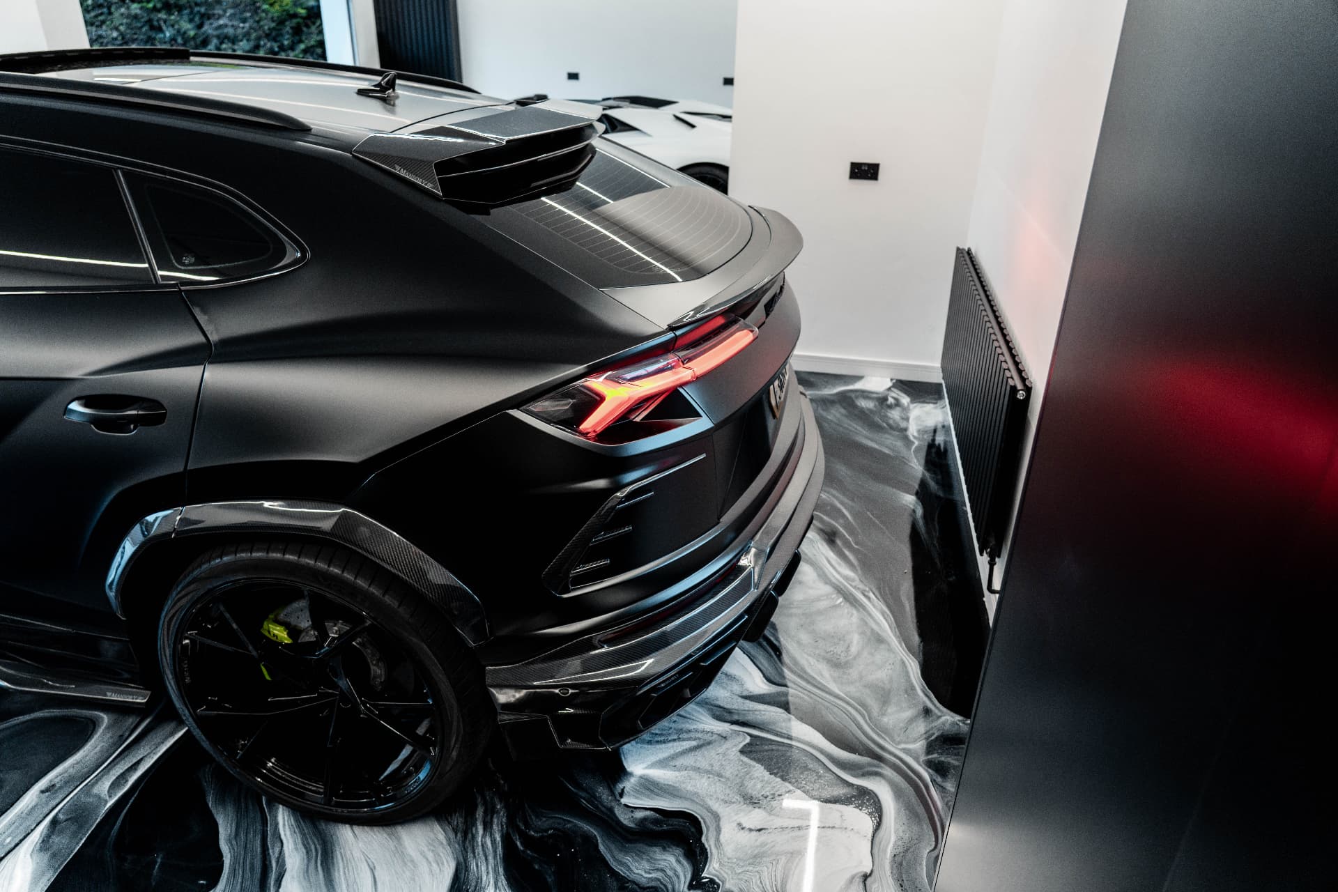 Industrial-grade commercial floor finish.