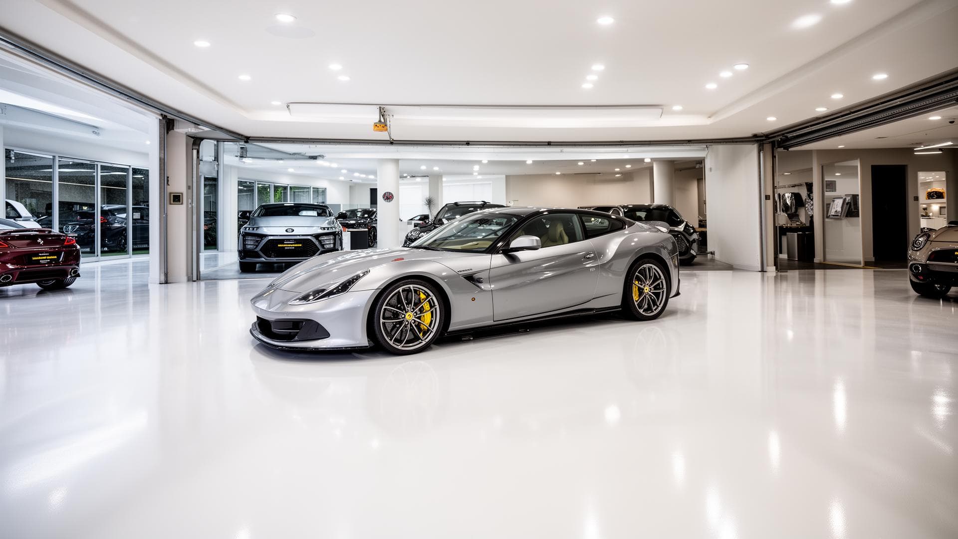 Automotive Resin Flooring: The Ultimate Guide for Garages, Showrooms & Workshops